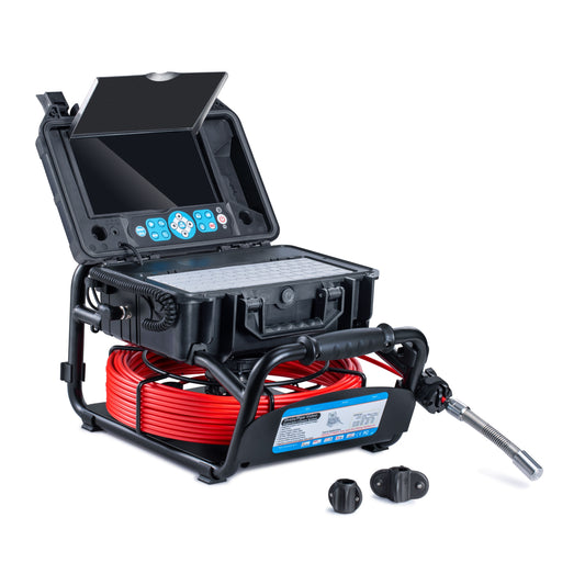Recon sewer inspection camera with 10-inch monitor and 6.8 mm red push cable - manufacturer original