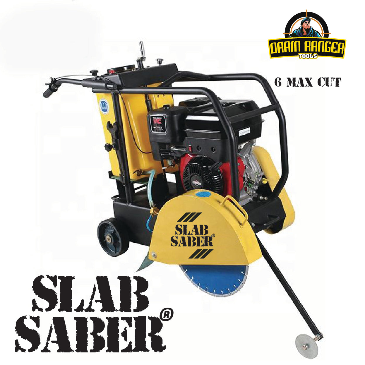 Slab Saber® Walk Behind Concrete Slab Saw - Concrete Cutter for Precise ...